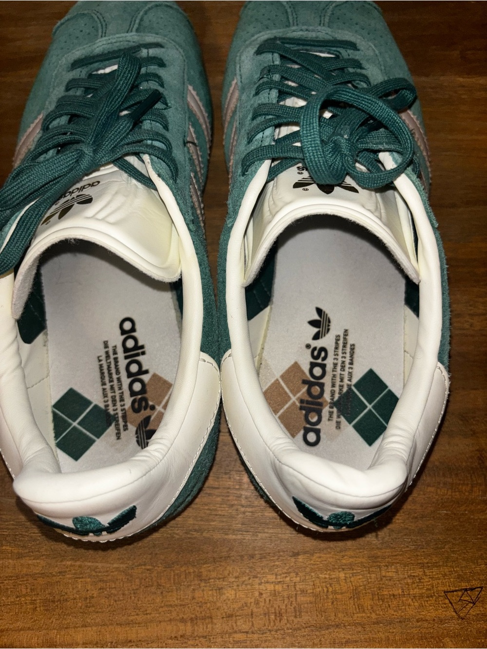 Adidas Gazelle JI2062 Sneaker Men Collegiate Green Lifestyle Indoor Shoes 10 - Picture 4 of 7